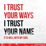 It Is Well With My Soul song by Matt Redman, Worship Christian Musician