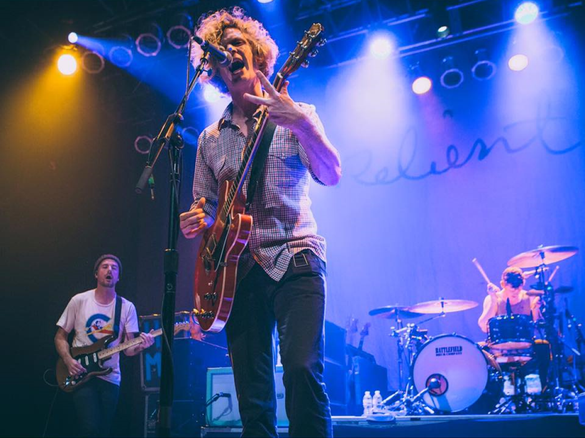 Relient K Christian Rock Musicians performing live on stage