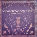 Contemporary Christian Band, Caedmon's Call Share The Well Album cover has purple with birds and white patterns 