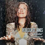 Rebecca St. James playing with the rain cover art for her song Breathe - My Christian Musician