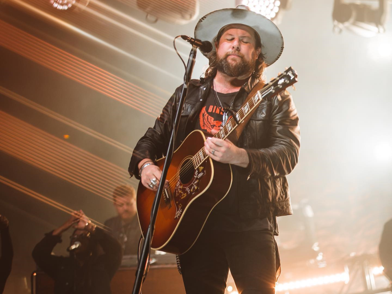 Zach Williams performs during a worship session at Montgomery, Alabama - My Christian Musician