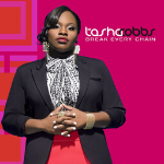 Tasha Cobbs Leonard with hands crossed as a cover art for her song "Break Every Chain" - My Christian Musician