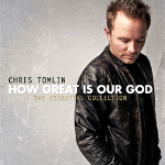 Chris Tomlin wearing a leather jacket looking down, cover art for his song "How Great Is Our God" - My Christian Musician