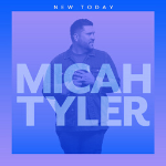 Photo of Micah Tyler looking sideways tinted with blue and an a text overlay that says "MICAH TYLER" - My Christian Musician